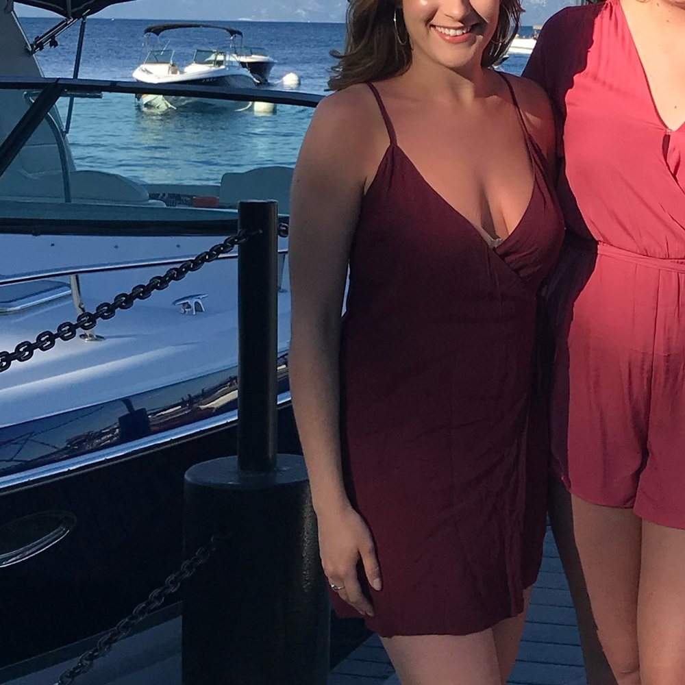 Tobi wrap dress
